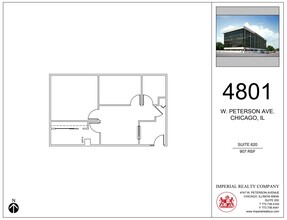 4801 W Peterson Ave, Chicago, IL à louer Plan d  tage- Image 1 de 4