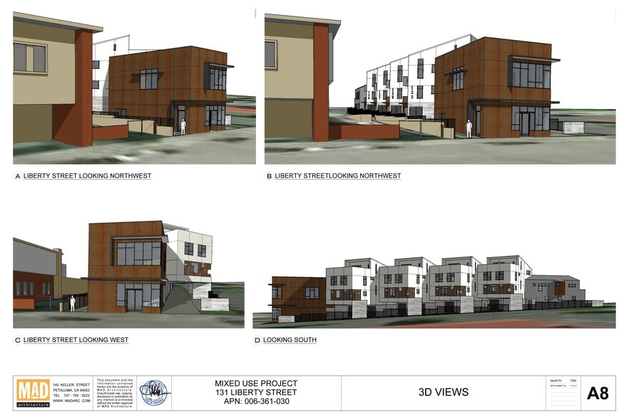 131 Liberty St, Petaluma, CA à vendre - Photo du bâtiment - Image 2 de 4