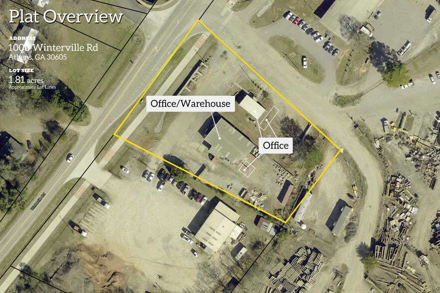 1000 Winterville Rd, Athens, GA for sale - Aerial - Image 2 of 49