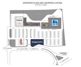 1911-1940 S Church St, Smithfield, VA for lease Site Plan- Image 1 of 1