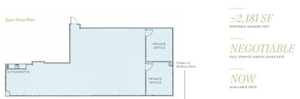 2445 5th Ave, San Diego, CA for lease Floor Plan- Image 1 of 1