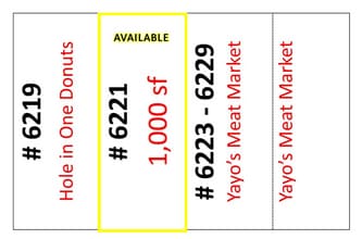 6219-6235 Ridge Rd, Port Richey, FL for lease Site Plan- Image 2 of 3
