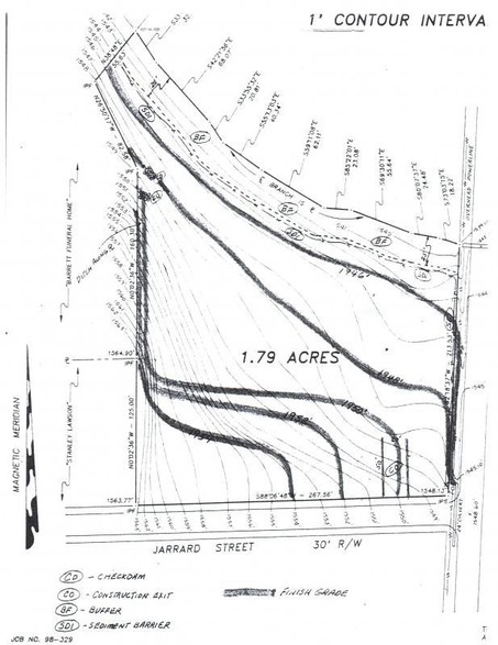 195 E Jarrard St, Cleveland, GA à louer - Plan cadastral - Image 3 de 3