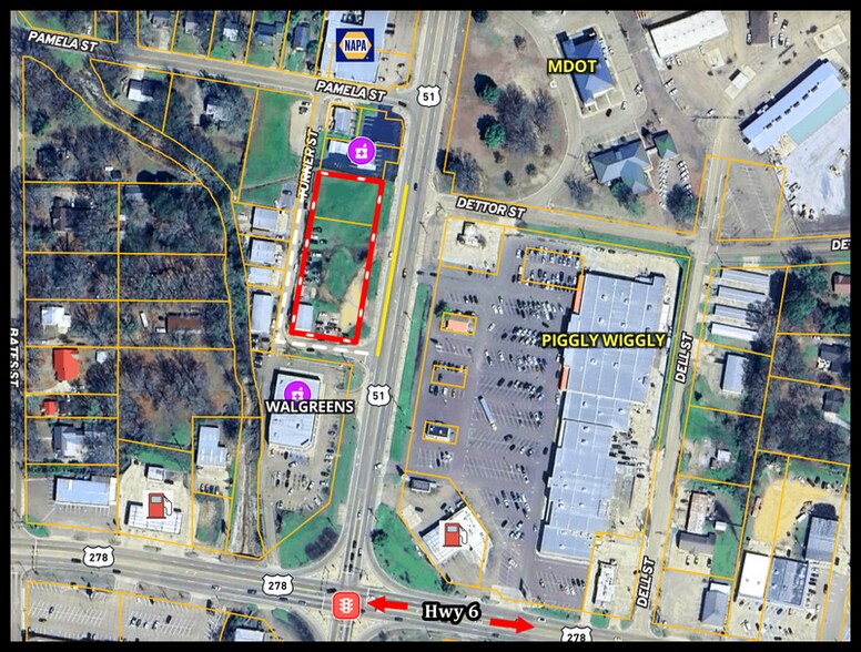 143 US-51, Batesville, MS for sale - Aerial - Image 2 of 24