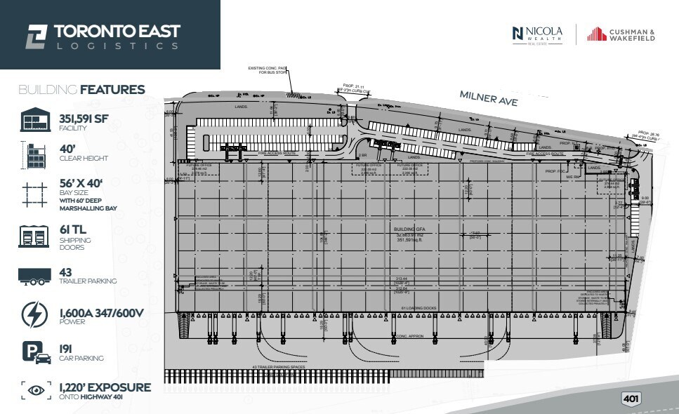601 Milner Ave, Toronto, ON for sale Floor Plan- Image 1 of 1