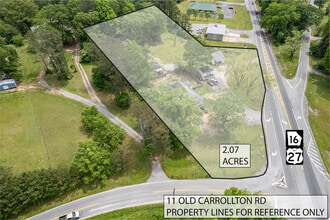 11 Old Carrollton Rd, Newnan, GA - Aerial map view - Image1