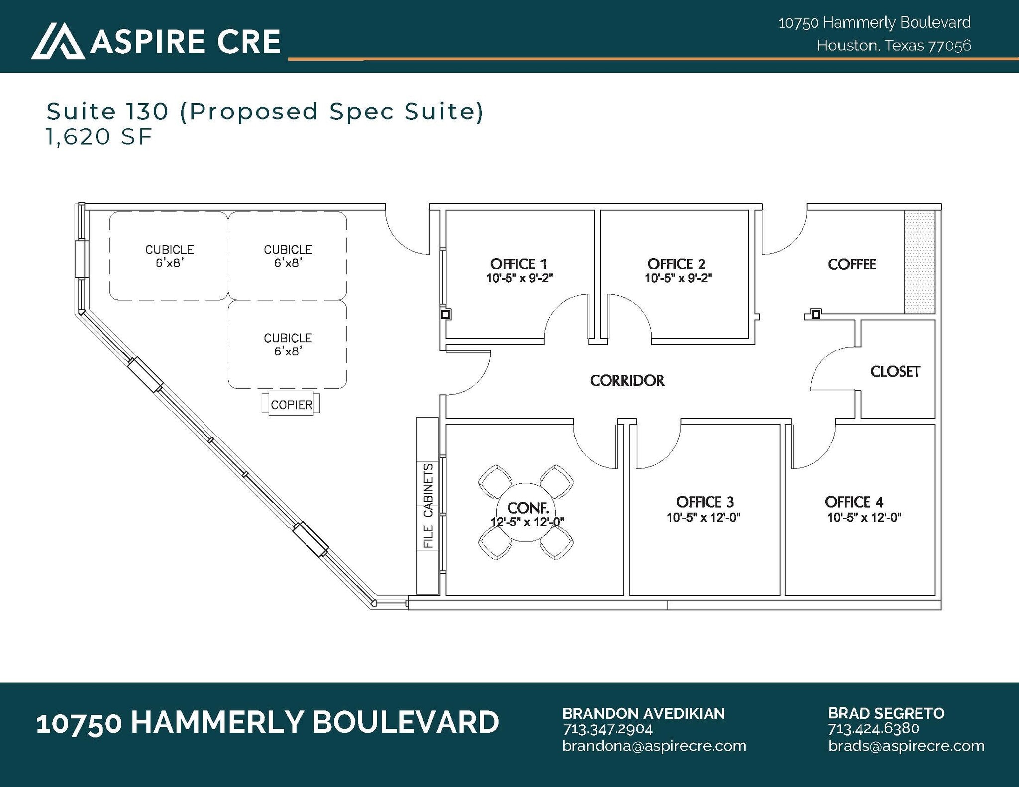 10750 Hammerly Blvd, Houston, TX à louer Plan d’étage- Image 1 de 3