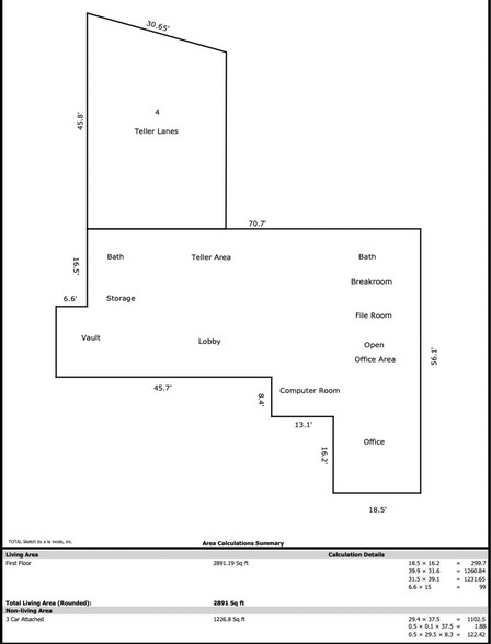 1927 N Market St, Shreveport, LA à vendre - Plan d  tage - Image 3 de 15