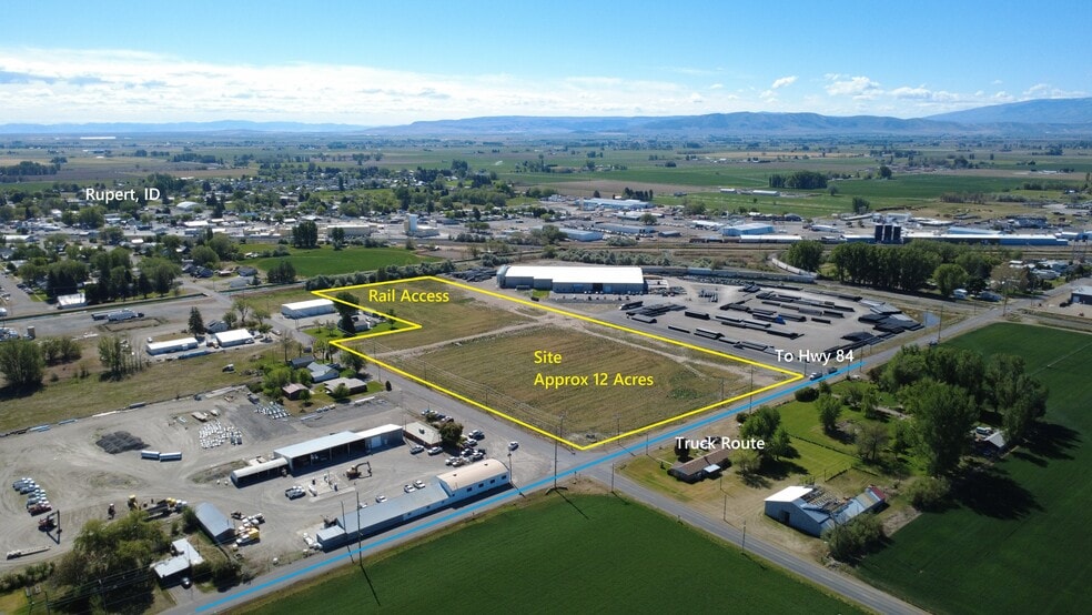 92 W 50 S, Rupert, ID for lease - Aerial - Image 1 of 3