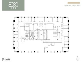8080 N Central Expy, Dallas, TX à louer Plan d’étage- Image 1 de 1