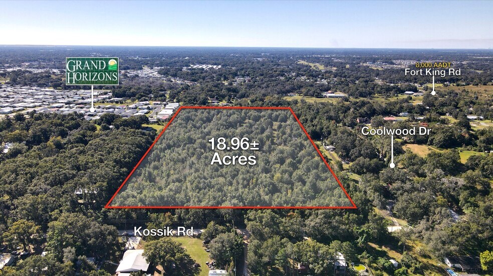 37240 Kossik rd, Zephyrhills, FL à vendre - Photo du bâtiment - Image 2 de 4