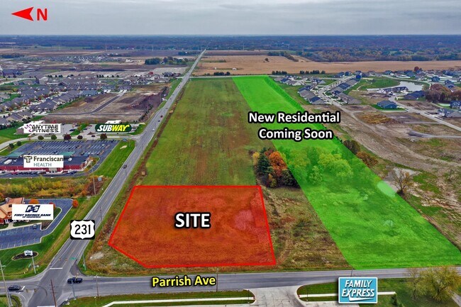 Plus de détails pour 10927 Parrish Ave, Cedar Lake, IN - Commerce de détail à louer