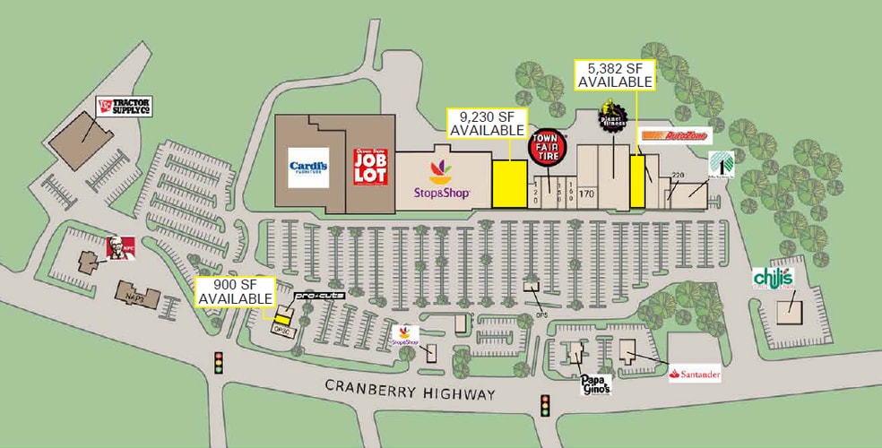 2885-3017 Cranberry Hwy, East Wareham, MA for lease - Building Photo - Image 2 of 14