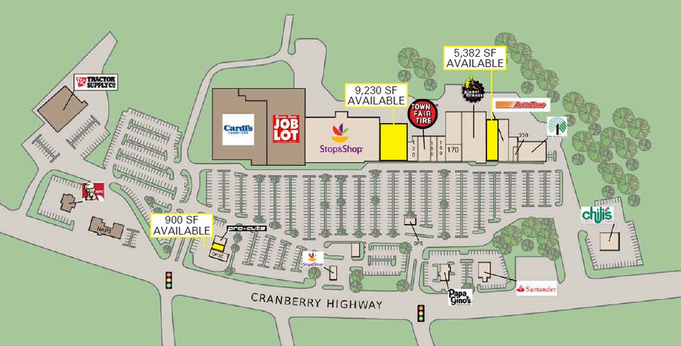 2885-3017 Cranberry Hwy, East Wareham, MA à louer - Photo du bâtiment - Image 2 de 14