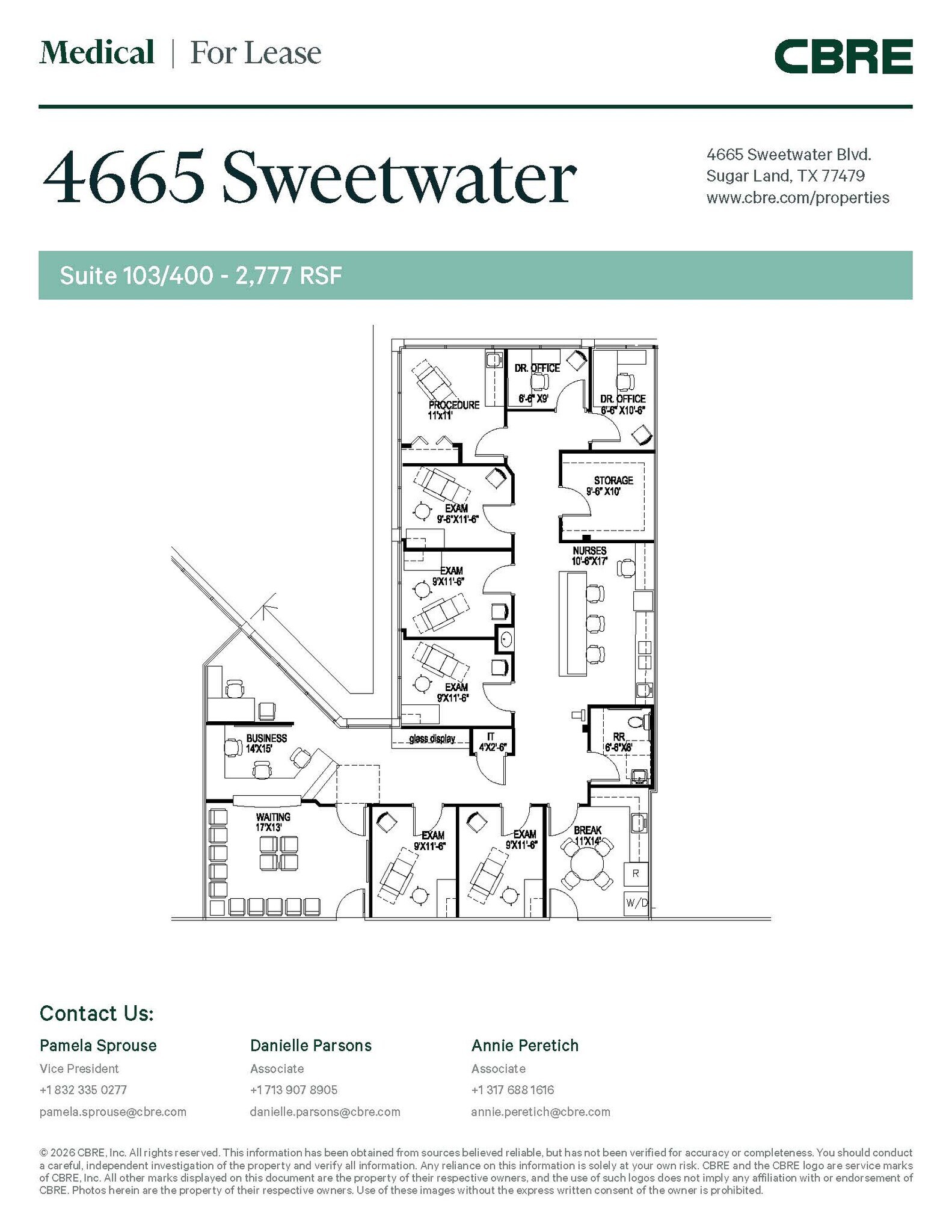 4675 Sweetwater Blvd, Sugar Land, TX for lease Interior Photo- Image 1 of 1