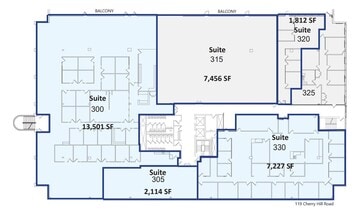 119 Cherry Hill Rd, Parsippany, NJ for lease Floor Plan- Image 1 of 1