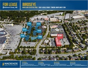 8501 LaSalle Rd, Towson, MD - Aérien  Vue de la carte - Image1