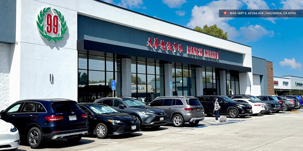 1605-1695 S Azusa Ave, Hacienda Heights, CA à louer - Photo du bâtiment - Image 1 de 5