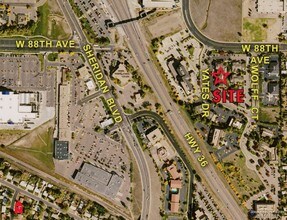 8774 Yates Dr, Westminster, CO - AERIAL  map view