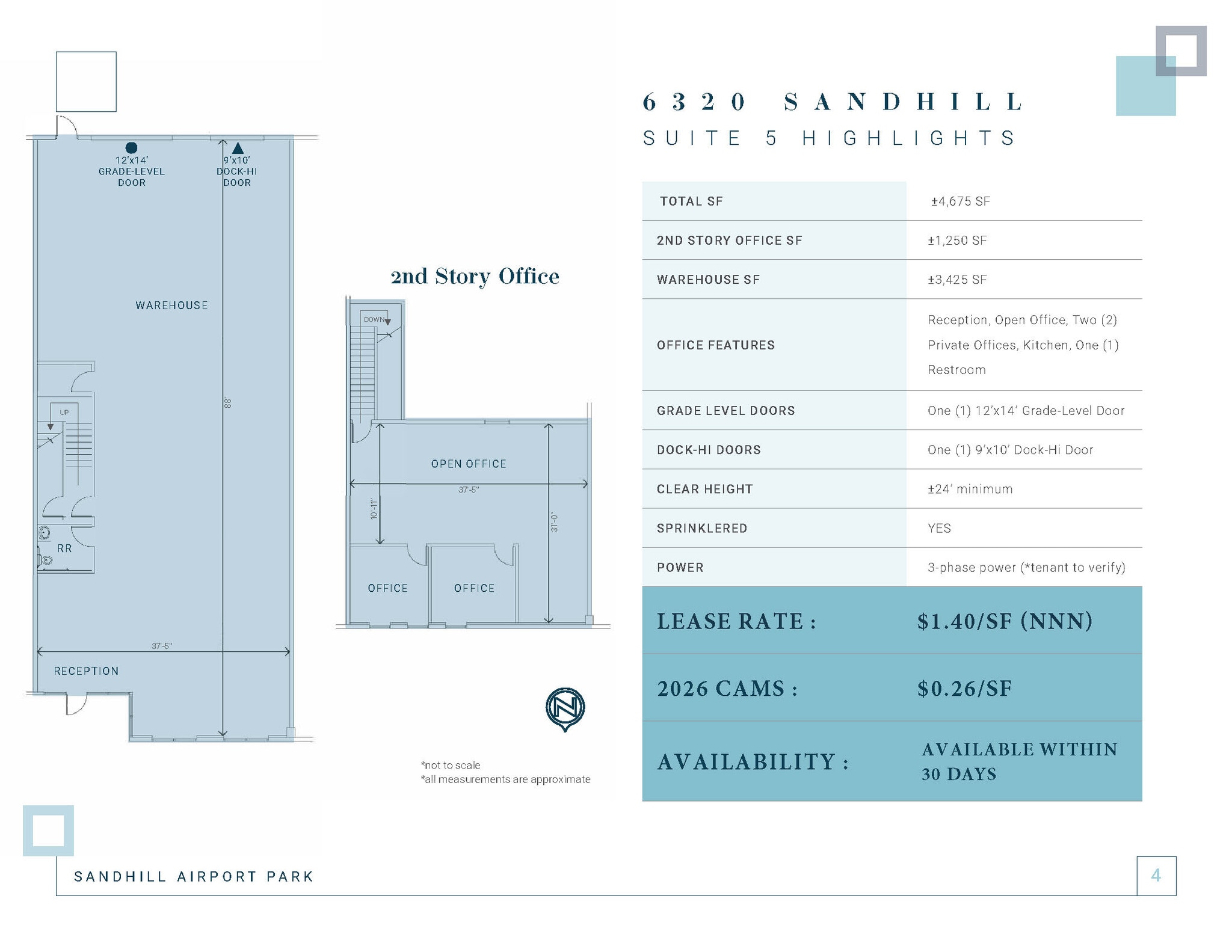 6320 S Sandhill Rd, Las Vegas, NV à louer Plan d’étage- Image 1 de 1