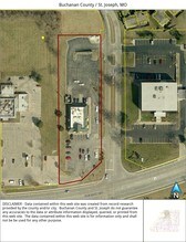 4229 Frederick Ave, Saint Joseph, MO - AERIAL  map view