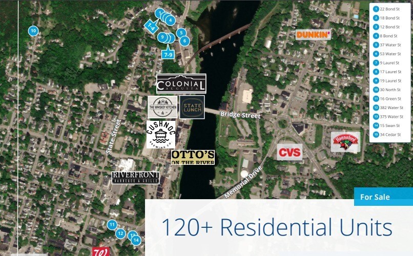 37-39 Water St, Augusta, ME à vendre - Photo principale - Image 1 de 1