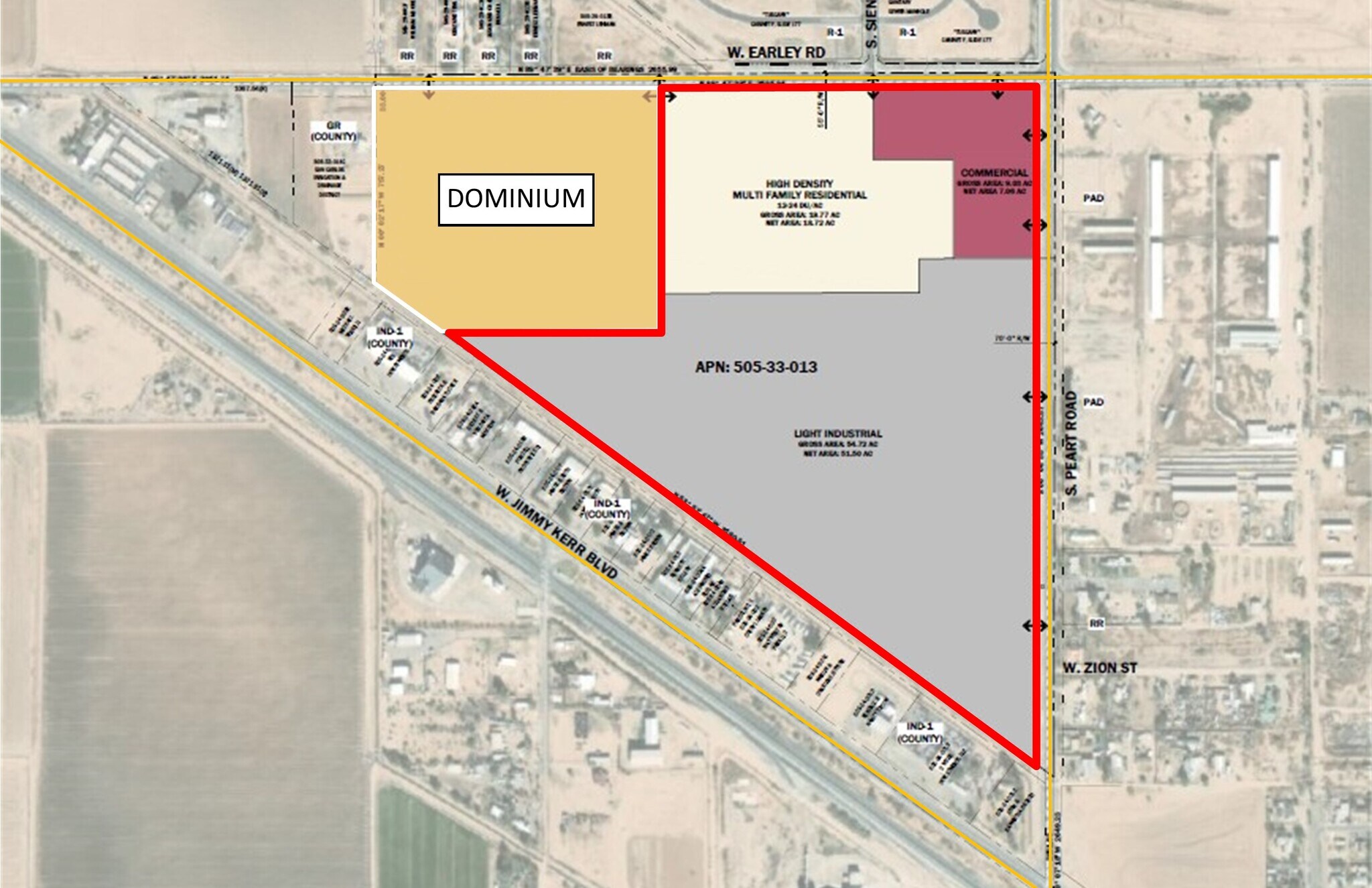 2270 Keeling Road, Casa Grande, AZ for sale Aerial- Image 1 of 2