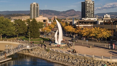 1290 St Paul St, Kelowna, BC - Aérien Vue de la carte