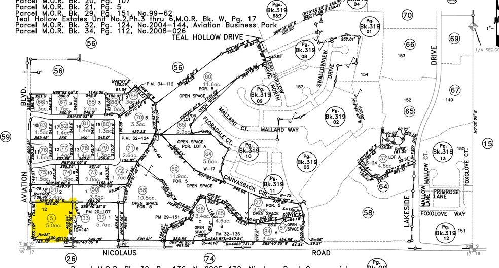 3330 Nicolaus Rd, Lincoln, CA à vendre - Plan cadastral - Image 3 de 3