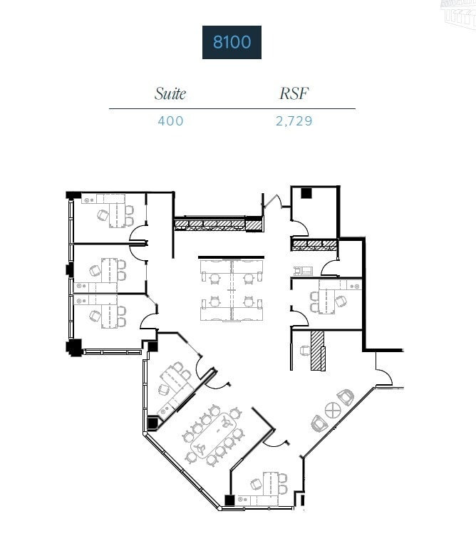 8100 Boone Blvd, Vienna, VA for lease Floor Plan- Image 1 of 1