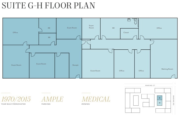 3230 Waring Ct, Oceanside, CA 92056 - Unit G -  - Floor Plan - Image 1 of 1