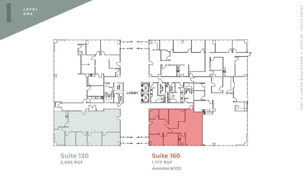 3901 S Lamar Blvd, Austin, TX for lease Floor Plan- Image 1 of 1