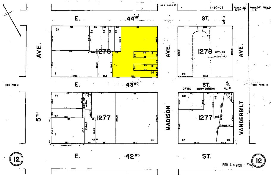 340 Madison Ave, New York, NY for lease - Plat Map - Image 2 of 21