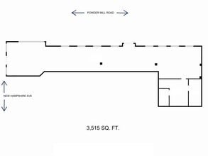 10107 New Hampshire Ave, Silver Spring, MD à louer Plan de site- Image 1 de 1
