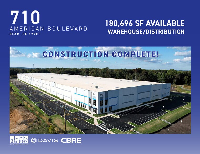 710 American Blvd, Bear, DE à louer - Photo du bâtiment - Image 1 de 2