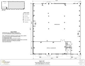 500 Fentress Blvd, Daytona Beach, FL for lease Floor Plan- Image 2 of 2
