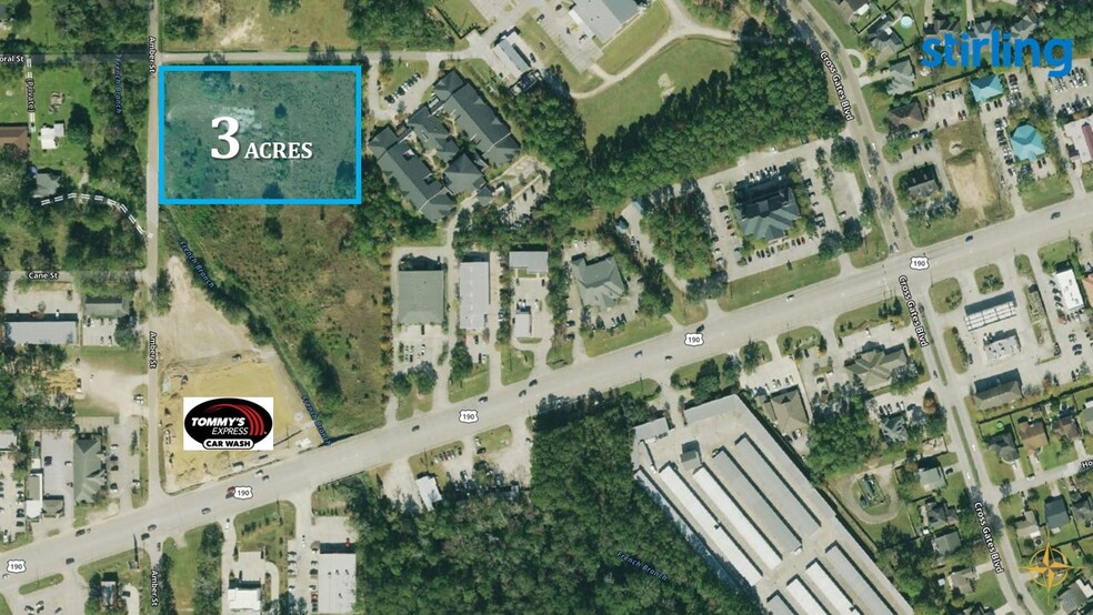 Amber St, Slidell, LA for sale - Aerial - Image 1 of 4