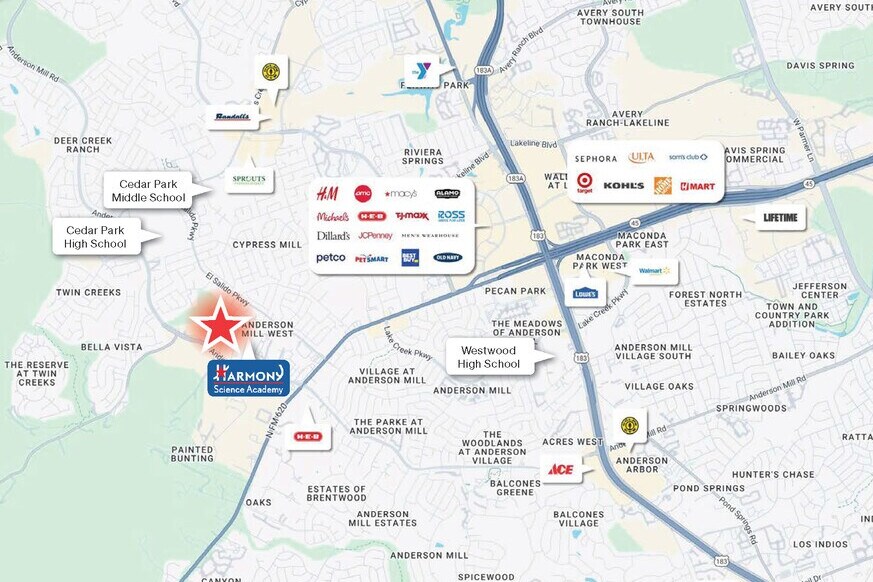 12450 Anderson Mill Rd, Austin, TX à vendre - Photo du bâtiment - Image 2 de 3