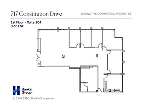 505 Eagleview Blvd, Exton, PA for lease Floor Plan- Image 2 of 3