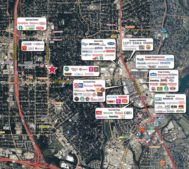 6625 Line Ave, Shreveport, LA for sale - Building Photo - Image 2 of 2