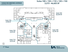 10500 Richmond Ave, Houston, TX for lease Floor Plan- Image 2 of 2