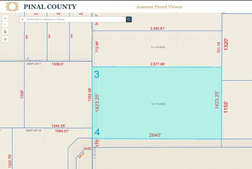 E MIDWAY rd, Casa Grande, AZ for sale - Building Photo - Image 2 of 3