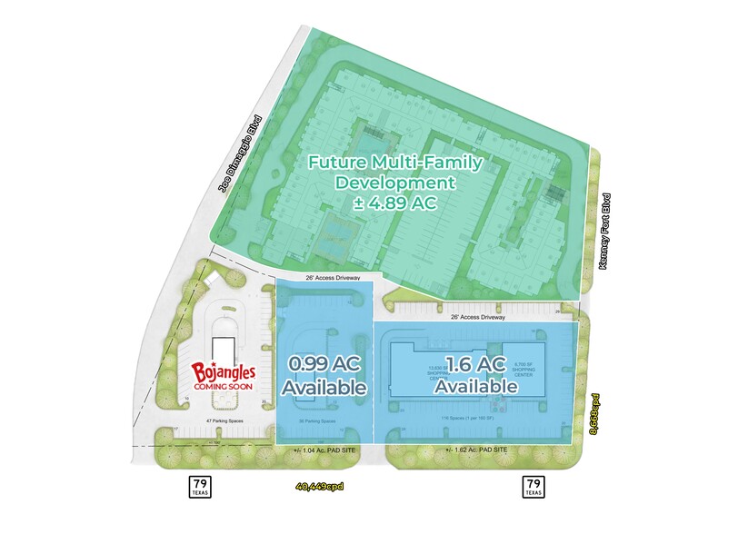 2700 E Palm Valley Blvd, Round Rock, TX à louer - Plan de site - Image 1 de 4