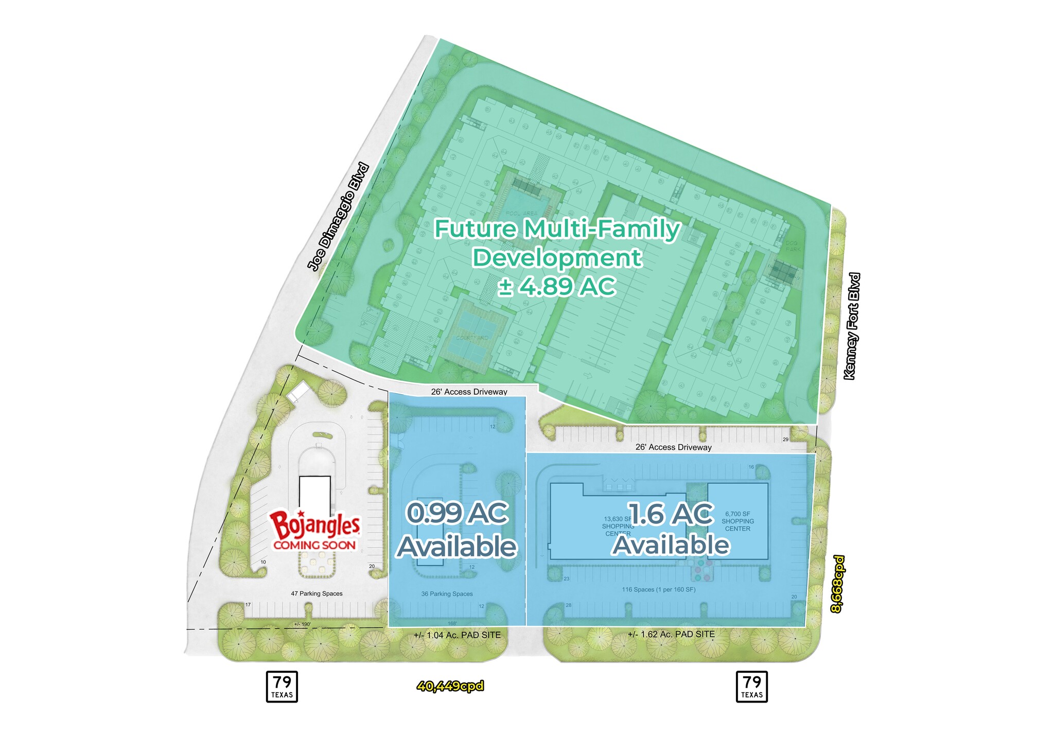 2700 E Palm Valley Blvd, Round Rock, TX à louer Plan de site- Image 1 de 5