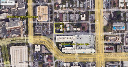 1620 SE 4th Ave, Fort Lauderdale, FL - AERIAL  map view - Image1