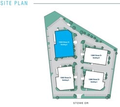 13840 Stowe Dr, Poway, CA for lease Site Plan- Image 1 of 2