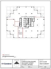 350 Albert St, Ottawa, ON for lease Floor Plan- Image 1 of 1