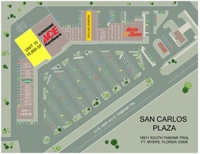 18911 S Tamiami Trl, Fort Myers, FL for lease Site Plan- Image 1 of 1