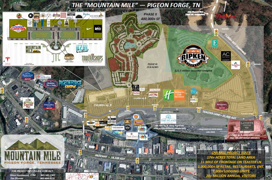 2655 Teaster Ln, Pigeon Forge, TN for lease - Site Plan - Image 2 of 10