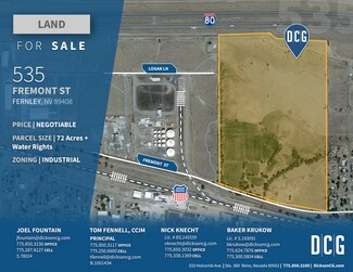 More details for 535 Fremont St, Fernley, NV - Land for Sale